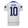 Camiseta de fútbol Estados Unidos Christian Pulisic 10 Primera Equipación Mundial 2022 - Hombre